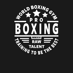 Свитшот хлопковый мужской PRO BOXING, цвет: черный — фото 2