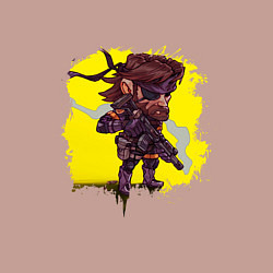 Свитшот хлопковый мужской Big Boss whith gun, цвет: пыльно-розовый — фото 2