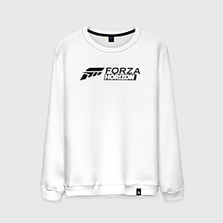 Свитшот хлопковый мужской Forza Horizon Форза Гонки Лого, цвет: белый