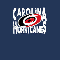 Свитшот хлопковый мужской Каролина Харрикейнз, Carolina Hurricanes, цвет: тёмно-синий — фото 2
