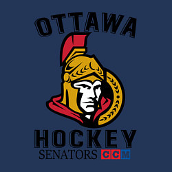 Свитшот хлопковый мужской OTTAWA SENATORS ОТТАВА СЕНАТОРЗ, цвет: тёмно-синий — фото 2