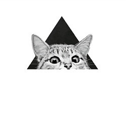 Свитшот хлопковый мужской Космокот 0004, цвет: белый — фото 2