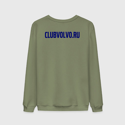 Мужской свитшот CLUB VOLVO / Авокадо – фото 2