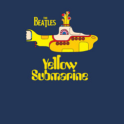 Свитшот хлопковый мужской On a Yellow Submarine, цвет: тёмно-синий — фото 2