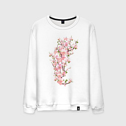 Мужской свитшот Весна Цветущая сакура Japan