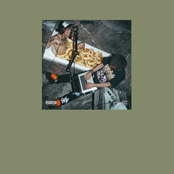 Свитшот хлопковый мужской 163ONMYNECK NO OFFENCE, цвет: авокадо — фото 2