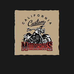 Свитшот хлопковый мужской California Customs Motorcycles, цвет: черный — фото 2