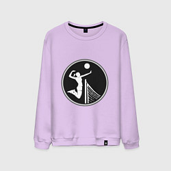 Мужской свитшот Black Volleyball
