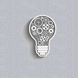 Свитшот хлопковый мужской Стимпанк лампа, цвет: меланж — фото 2