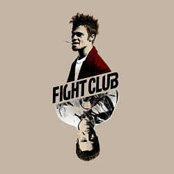 Свитшот хлопковый мужской Fight Сlub, цвет: миндальный — фото 2