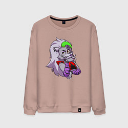 Мужской свитшот Five Nights at Freddys Security Breach - Волчица Р