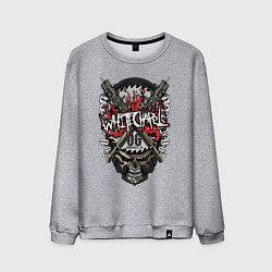 Свитшот хлопковый мужской Whitechаpel, цвет: меланж