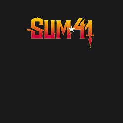Свитшот хлопковый мужской SUM41 ЛОГО, цвет: черный — фото 2