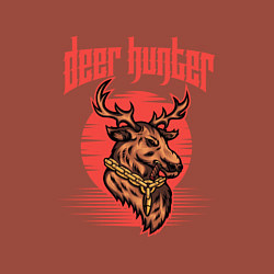 Свитшот хлопковый мужской Deer hunter, цвет: кирпичный — фото 2