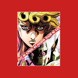 Свитшот хлопковый мужской Джорно Джованна из ДжоДжо, цвет: красный — фото 2