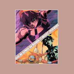 Свитшот хлопковый мужской Наранча Гирга из ДжоДжо, цвет: пыльно-розовый — фото 2