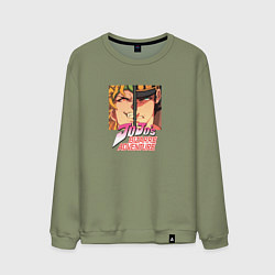 Мужской свитшот Дио Брандо и Куджо Джотаро