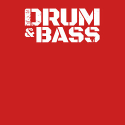 Свитшот хлопковый мужской DRUMMER БАРАБАНЩИК, цвет: красный — фото 2