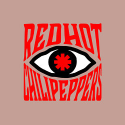 Свитшот хлопковый мужской RHCP eye, цвет: пыльно-розовый — фото 2