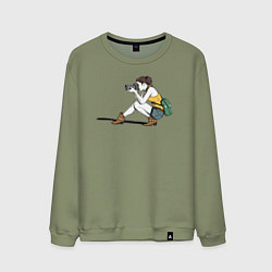 Мужской свитшот Девушка фотограф за работой