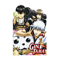 Свитшот хлопковый мужской Gintoki ice cream, цвет: белый — фото 2