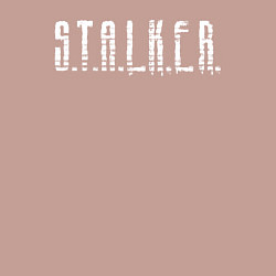 Свитшот хлопковый мужской S T A L K E R - Logo, цвет: пыльно-розовый — фото 2