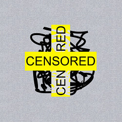 Свитшот хлопковый мужской Censored Дополнение Коллекция Get inspired! Fl-182, цвет: меланж — фото 2