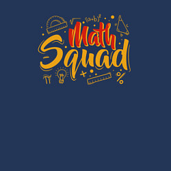 Свитшот хлопковый мужской Math Squad, цвет: тёмно-синий — фото 2