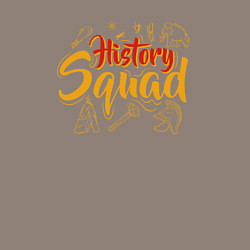 Свитшот хлопковый мужской History Squad, цвет: утренний латте — фото 2