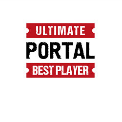 Свитшот хлопковый мужской Portal Ultimate, цвет: белый — фото 2