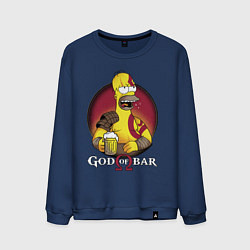 Мужской свитшот Homer god of bar