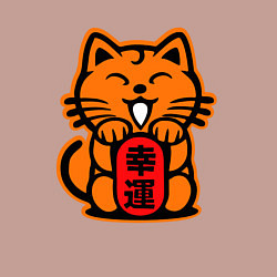 Свитшот хлопковый мужской JDM Cat, цвет: пыльно-розовый — фото 2