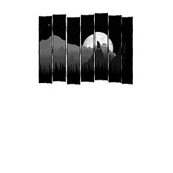 Свитшот хлопковый мужской Любовная история медведей, цвет: белый — фото 2