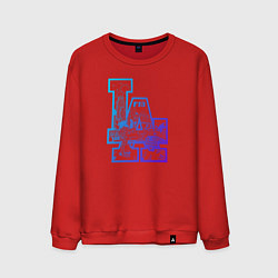 Мужской свитшот Los angeles lakers баскетбол