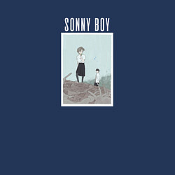 Свитшот хлопковый мужской Sonny boy art, цвет: тёмно-синий — фото 2