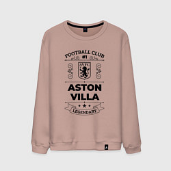 Мужской свитшот Aston Villa: Football Club Number 1 Legendary