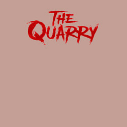 Свитшот хлопковый мужской The Quarry logo, цвет: пыльно-розовый — фото 2