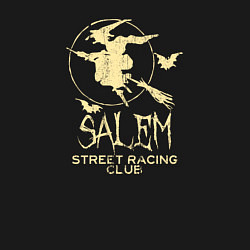 Свитшот хлопковый мужской Salem Street Racing Club, цвет: черный — фото 2