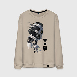 Мужской свитшот Xbot 4000 в профиль с лого