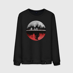 Мужской свитшот Stranger Things Moon
