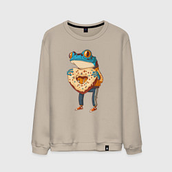 Мужской свитшот Пряничная лягушка