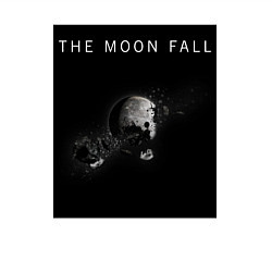 Свитшот хлопковый мужской The Moon Fall Space collections, цвет: белый — фото 2