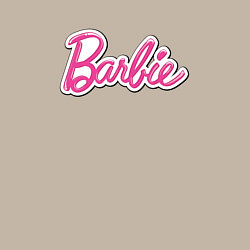 Свитшот хлопковый мужской Barbie logo, цвет: миндальный — фото 2