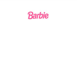 Свитшот хлопковый мужской Barbie mini logo, цвет: белый — фото 2