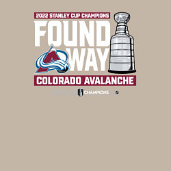 Свитшот хлопковый мужской COLORADO AVALANCHE 2022, цвет: миндальный — фото 2