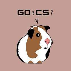 Свитшот хлопковый мужской Типичный геймер CS:GO, цвет: пыльно-розовый — фото 2