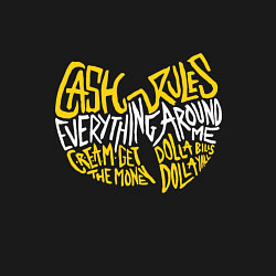 Свитшот хлопковый мужской CREAM Wu-Tang, цвет: черный — фото 2