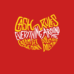 Свитшот хлопковый мужской CREAM Wu-Tang, цвет: красный — фото 2