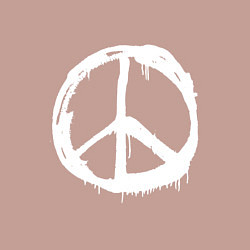 Свитшот хлопковый мужской Pacific symbol white, цвет: пыльно-розовый — фото 2