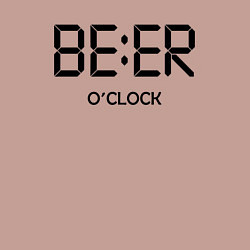 Свитшот хлопковый мужской Beer oclock, цвет: пыльно-розовый — фото 2